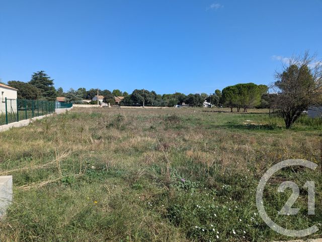 terrain à vendre - 700.0 m2 - VILLEVIEILLE - 30 - LANGUEDOC-ROUSSILLON - Century 21 Jcd Immobilier